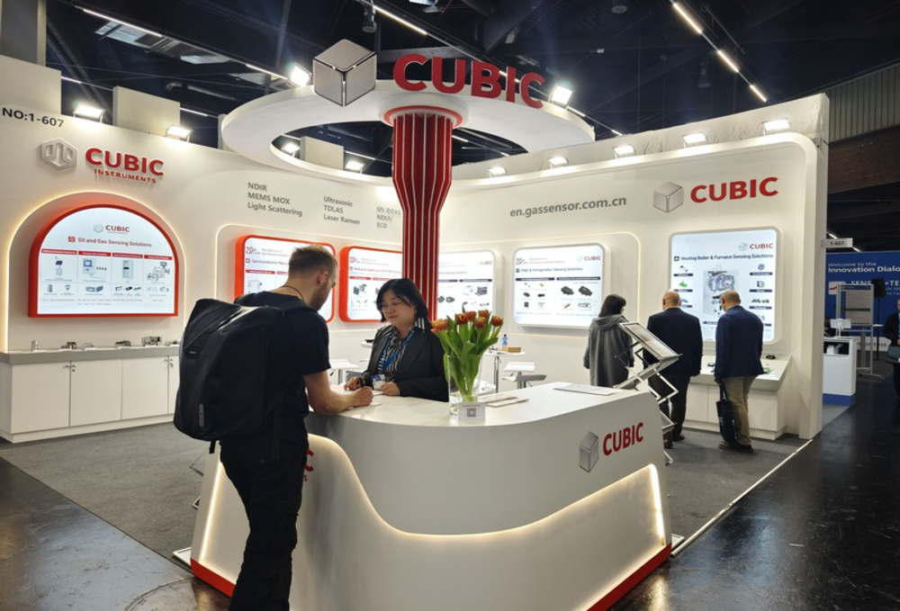 Cubic Successfully Showcased Complete Industry Sensing Solutions at Sensor+Test Exhibition
